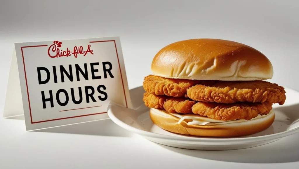 Dinner Hours 1 Chick-fil-A Dinner Hours