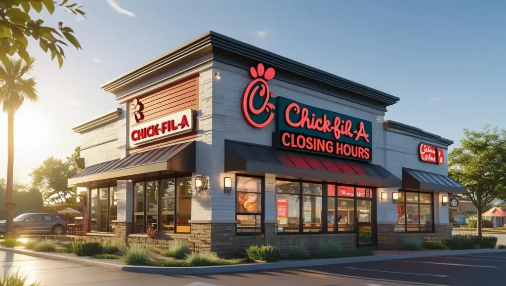 chick fil a closing hours